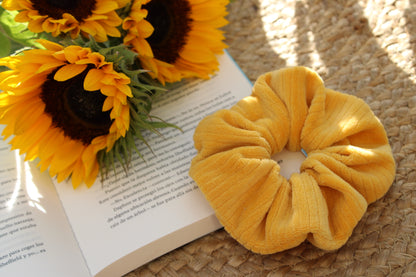 Chouchous/Scrunchies élastiques pour cheveux en velours côtelé